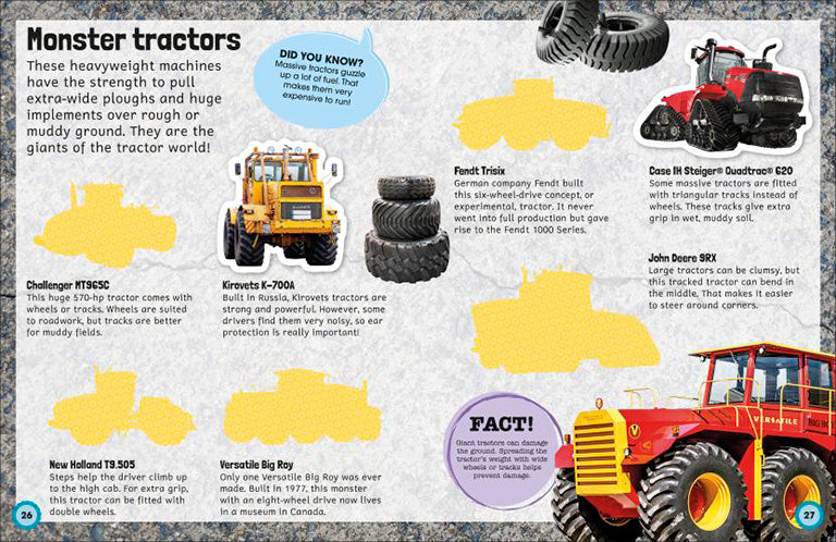Total Tractor Sticker Encyclopedia | Books | Illustrated Picture Books
