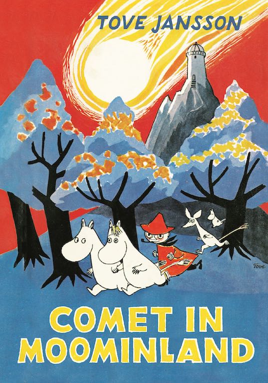 Cover of chapter book 'Comet in Moominland' by Tove Jansson