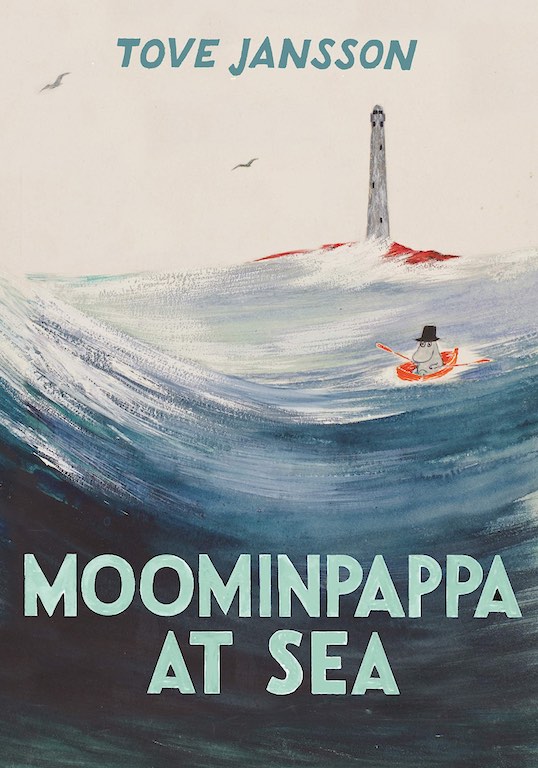 Cover of chapter book 'Moominpappa at Sea' by Tove Jansson