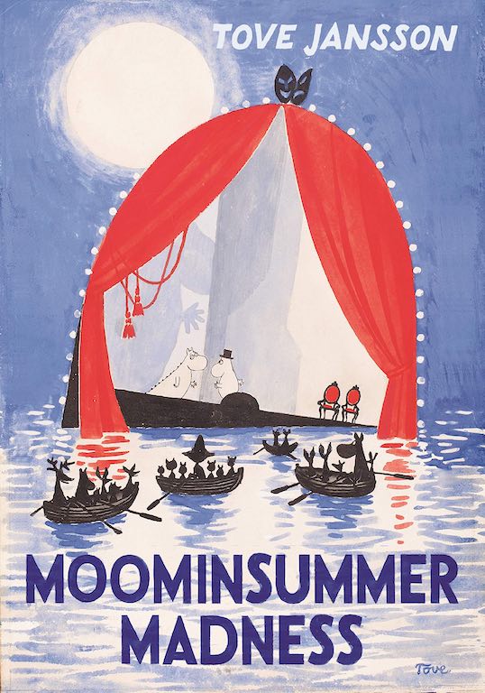 Cover of chapter book 'Moominsummer Madness' by Tove Jansson