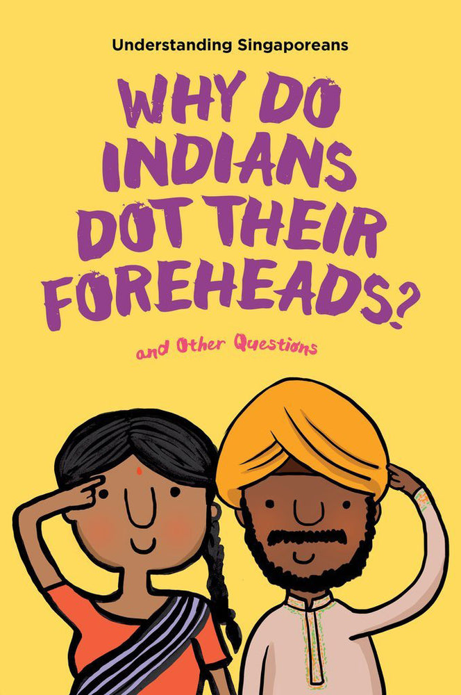 Cover of non-fiction book 'Why Do Indians Dot Their Foreheads?'