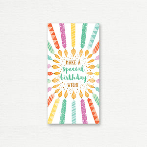 BIRTHDAY CARD <br> WISH WALLET <br> Make a Special Wish!